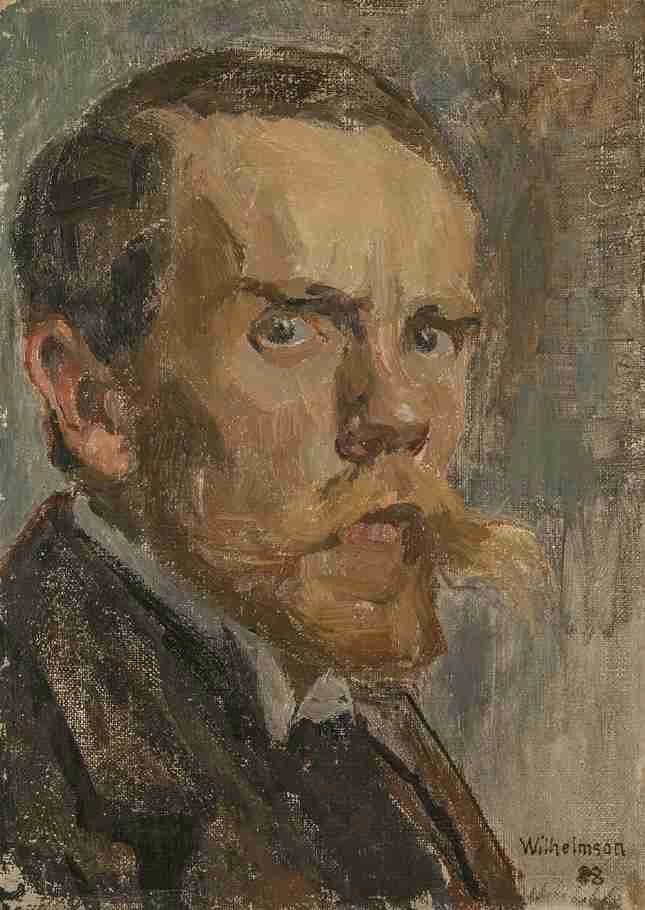 Autoritratto, 1888 - Museo d'arte di Göteborg